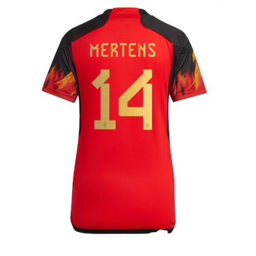 Belgija Dries Mertens #14 Domaci Dres za Ženska SP 2022 Kratak Rukav